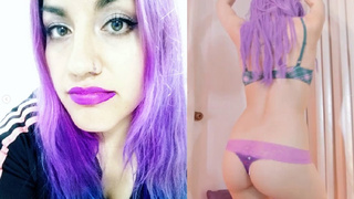 Danna Danger: Masturbandome con mis Dildos bailando en Tanga y Bra para ti...