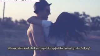 Brother fuck little sister on valentine day in jungle outdoor sister porn caption story