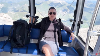 German beauty Daynia loves a good facial