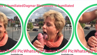 WhatsApp Profil Pic Dagmar Blessenohl Webslut Whore