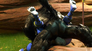 Krystal and Conrad The Beast