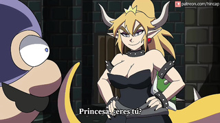 Bowsette se folla a mario Sub