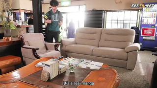 [CJOD-457] My aunt with a perfect body gave me a handjob and we has creampie cheating games at a hot 2 video