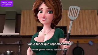 Tía Cass Cumpliendo Fetiches Sub Español / Sub English