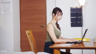 [EBWH-298] Netorare tit wiper: J-cup busty goddess office lady falls to office NTR from muscular old