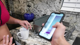 gushing creampie in a slutty stepmom