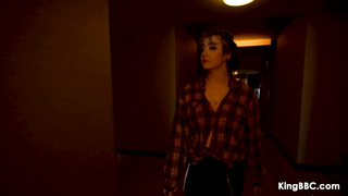 Blue Haired Xoe Grim takes KingBBC