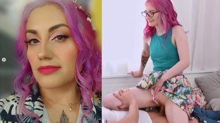 Cogiendo con mi nuevo roomie lo monto muy rico me quita la falda y la Tanga