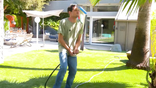 Washing Stepmommy'S Boobs