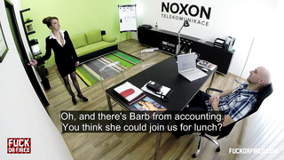 Busty Babe Creampied By Boss (720) 2 video