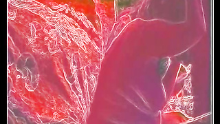 long hot hot deep red screen video