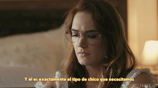 Lena Paul - Pide un favor a un amigo que insimine a su pareja, sub español