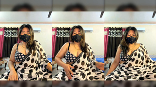 88pink white saree dirty talk pussy Vibertor nepali Randi bhabhi part 2