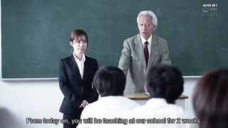 [JUR-600] Nude musical chairs game, humiliating creampie gangbang. Kojima Minami