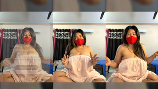 88pknk white dress Vibertor in pussy Nepali Randi bhabhi part 2