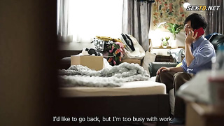 [JUR-214] My plain chldhood friend, who used to like me, evolved into a sexy, busty wife. I couldn’t