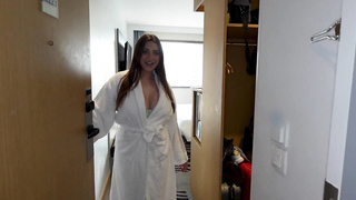 Luna sexy  French hottie ravished by 2 BBC