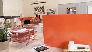 Jayden james in the office