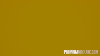 Funky Town in bukkake action.