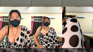 88pink white saree big ass finger show suck finger nepali randi bhabhi part 3