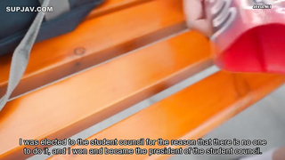 [CAWD-950] Class president wants to be stained white ~ solving worries with her squishy cute boobs &