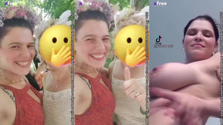 Israeli escort expose her big breasts