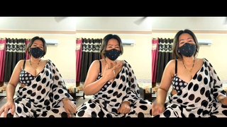 88pink white saree lush in pussy Pinky thapa nepali randi bhabhi part 2