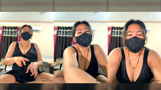 88pink black nighty sexy song Pinky thapa nepali randi bhabhi part 2