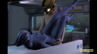 Liara Alien Sex SFM Mass Effect