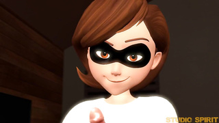 Helen Parr Elastigirl Sexy Handjob Xvideo HD