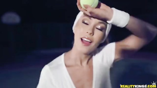 Tennis Titties (2019) Megan Rain 2 video