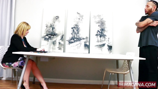 Sara Jay vs the Macana Man Huge BBC, I need a raise (2018)