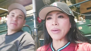 OF-Ember Snow & BaseBall Fan Fuck