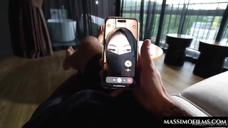 Big Tit Asian Muslim Girl Receives A Facial With Her Hijab After Hot Sex 2 video