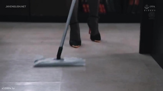 [JUR-065] Married secretary’s sweat- and kiss-filled creampie sex in the president’s office super hi