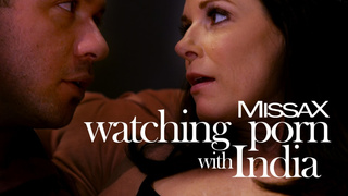 Watching Porn With India – India Summer, Chad White