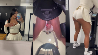 tranny in gym  21 min