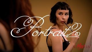 Portrait 2 – Jessica Ryan, Olive Glass