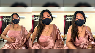 88pink sexy song dirty talk in pink saree pinky thapa nepali randi bhabhi part 9