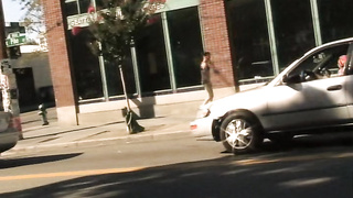 Gianna Michaels, vs Jack Venice: Shane's World, fuck on stairs outdoors