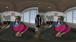 UP CLOSE VR - You Enjoy Watching MILF Lexi Luna's HUGE Tits Bouncing While She's Riding You POV