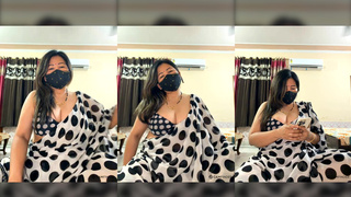 88pink hindi song dance in white saree pinky thapa nepali randi bhabhi part 5