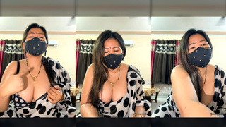 88pink sexy show pinky thapa nepali randi bhabhi white saree part 6