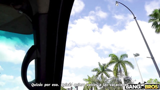 DTFガールがバスに乗り込む～レクシー・スティール【バンバス】