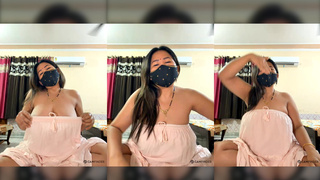 88pink sexy show in white langa pinky thapa nepali randi bhabhi part 2