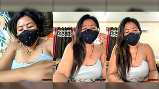 88pink live ke time par sister ka call aai gya pinky thapa nepali randi bhabhi part 9