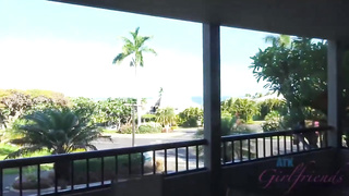 Brunette Hottie Gia Paige Jerks You Off in the Car