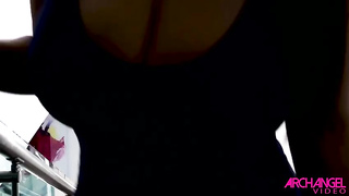 Angela White And Kendra Lust Strapon Lesbian