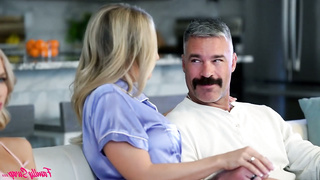 andi avalon emma rosie whole stepfamily in one bed