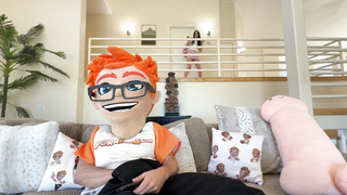 Petite Black Hair Becca Blair Bent Over For Standing Doggystyle And Begged For A Cum Facial On PornDudeCasting